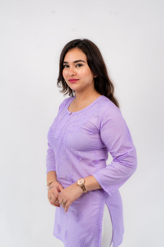 Siba (Short Cotton Gala BootiKurti)